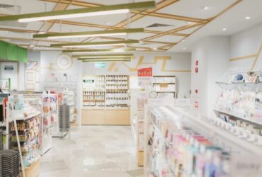 Diseño de interior para farmacia
