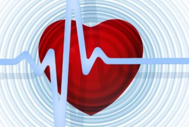 Dibujo de corazon con linea de vida
