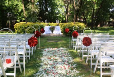 Ceremonia al aire libre