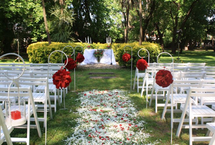 Ceremonia al aire libre