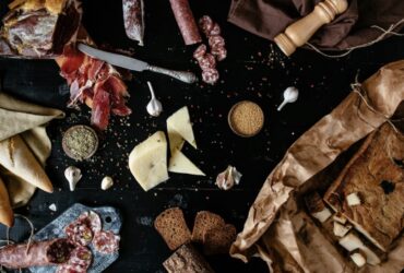 Mesa con productos ibericos de calidad