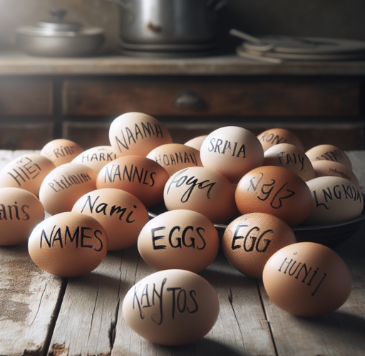 nombres para huevos
