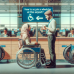 ¿Cómo conseguir una silla de ruedas en el aeropuerto?