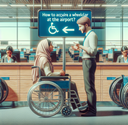 ¿Cómo conseguir una silla de ruedas en el aeropuerto?