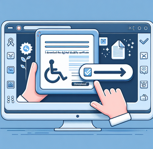 ¿Cómo descargar el certificado de discapacidad digital?