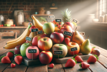 ¿Qué frutas no contienen gluten?