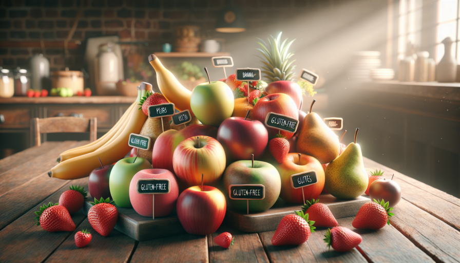 ¿Qué frutas no contienen gluten?
