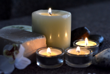 Velas de distintos tamaños