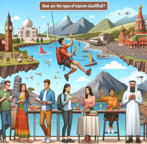¿Cómo se clasifican los tipos de turismo?