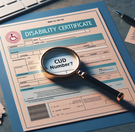 ¿Cuál es el número de CUD en el certificado de discapacidad?