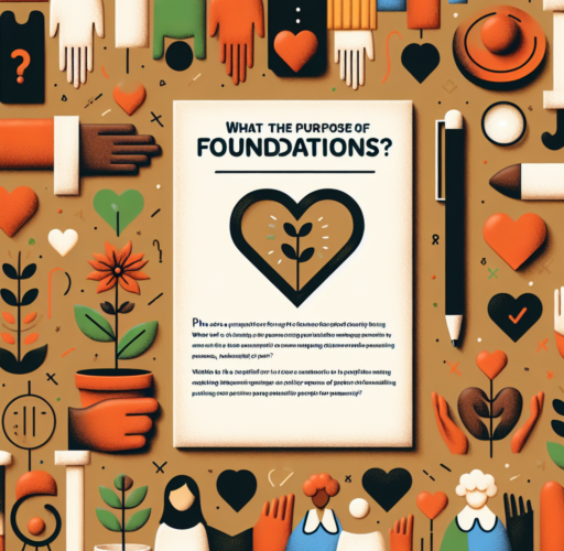 ¿Cuál es el objetivo de las fundaciones?