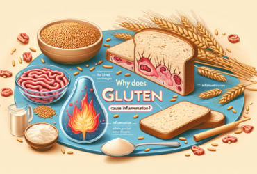 ¿Por qué el gluten inflama?