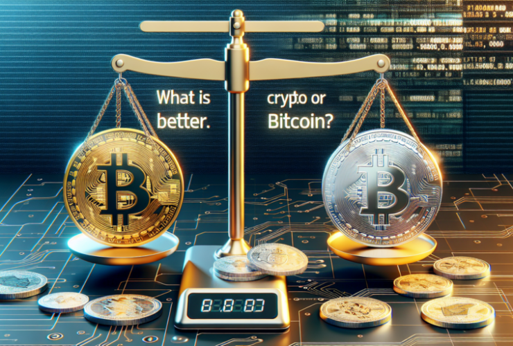 ¿Qué es mejor cripto o Bitcoin?
