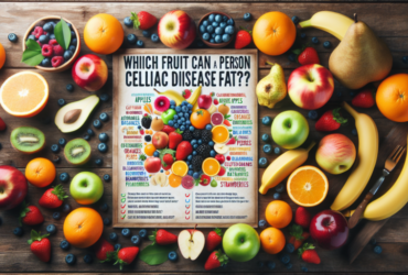 ¿Qué fruta puede comer un celíaco?