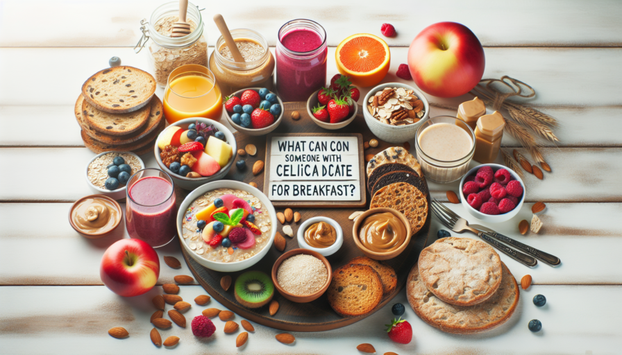 ¿Qué puede desayunar un celíaco?