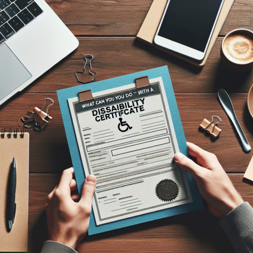 ¿Qué se puede hacer con el certificado de discapacidad?