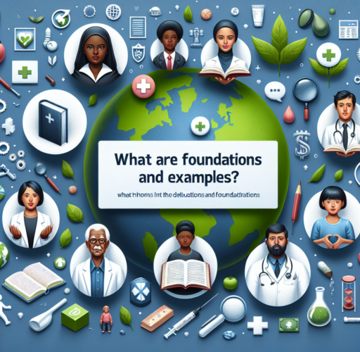 ¿Qué son las fundaciones y ejemplos?