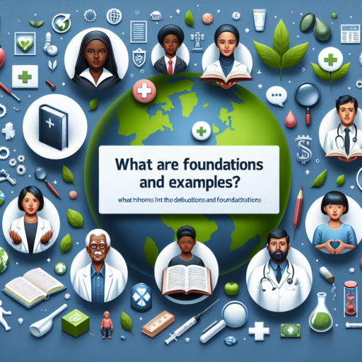 ¿Qué son las fundaciones y ejemplos?
