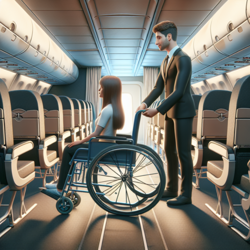 ¿Cómo viajan los discapacitados en avión?