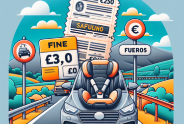 ¿Cuánto es la multa por llevar niño sin silla en España?