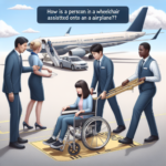 ¿Cómo suben a una persona en silla de ruedas a un avión?