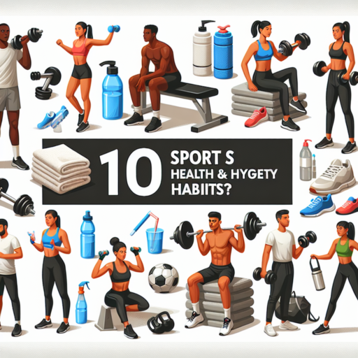 ¿Cuáles son los 10 hábitos de higiene y salud deportiva?