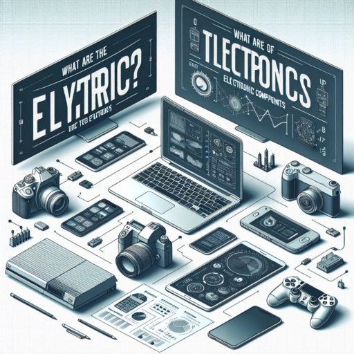¿Cuáles son los tipos de electrónica?