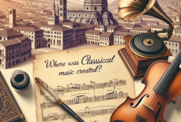 ¿Dónde se creó la música clásica?