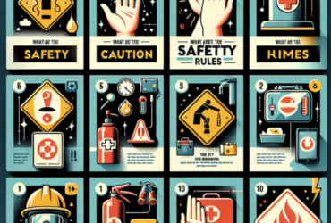 ¿Cuáles son las 10 reglas básicas de seguridad?