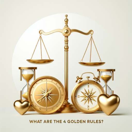 ¿Cuáles son las 4 reglas de oro?