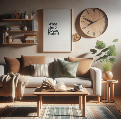 ¿Cuáles son las 5 reglas de casa?