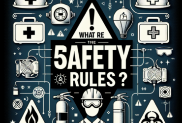 ¿Cuáles son las 5 reglas de seguridad?