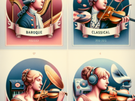 ¿Cuáles son los 4 grandes periodos de la música?