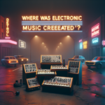 ¿Dónde se creó la música electrónica?