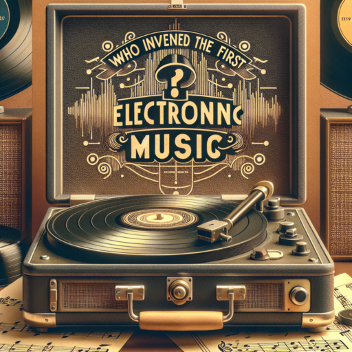 ¿Quién inventó la primera música electrónica?
