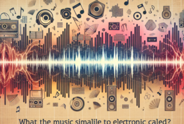¿Cómo se llama la música parecida a la electrónica?