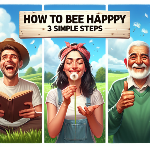 ¿Cómo ser feliz en 3 simples pasos?