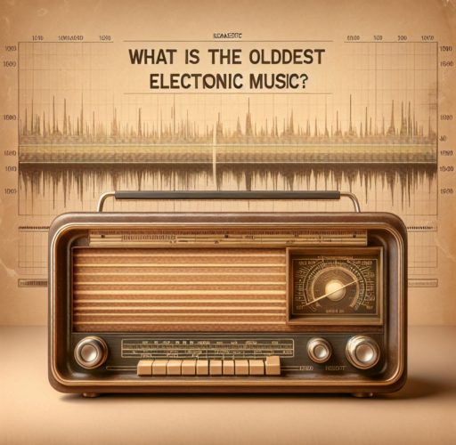 ¿Cuál es la música electrónica más antigua?