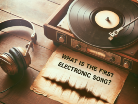 ¿Cuál es la primera canción electrónica?