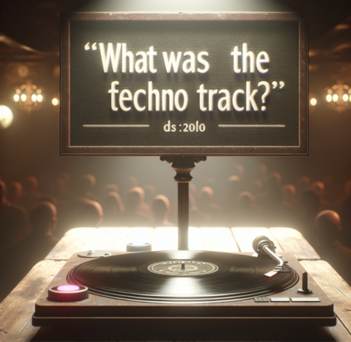 ¿Cuál fue el primer tema techno?