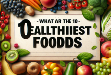 ¿Cuáles son los 10 alimentos más saludables?