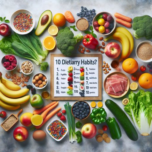 ¿Cuáles son los 10 hábitos alimenticios?