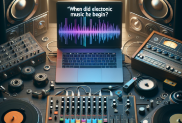 ¿Cuándo nace la música electrónica?
