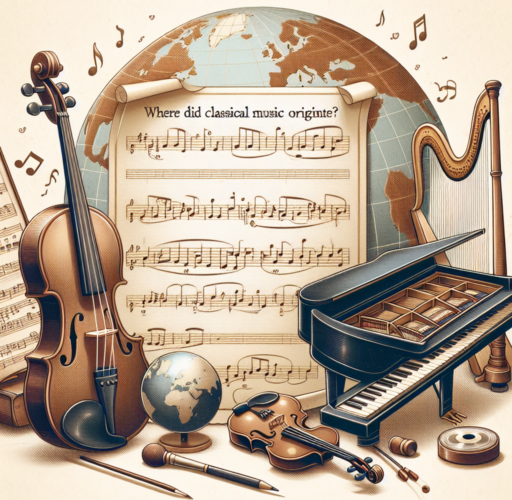 ¿Dónde se originó la música clásica?