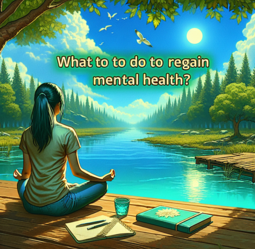 ¿Qué hacer para recuperar la salud mental?