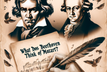 ¿Qué opina Beethoven de Mozart?