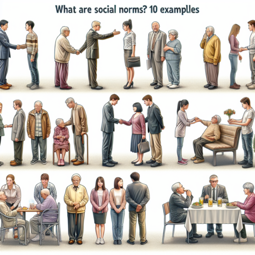 ¿Qué son las normas sociales 10 ejemplos?