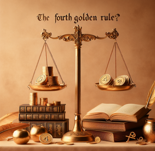 ¿Cuál es la cuarta regla de oro?