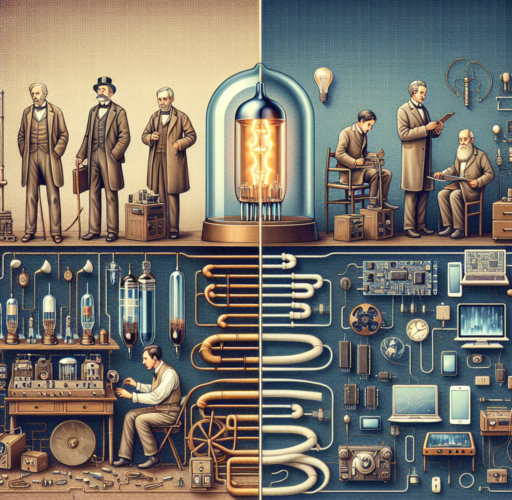 ¿Cuál es la historia de la electrónica?
