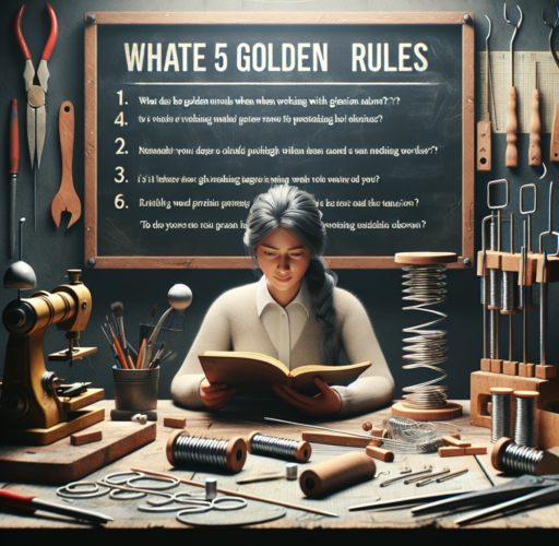 ¿Cuáles son las 5 reglas de oro cuando trabajamos con tensión?
